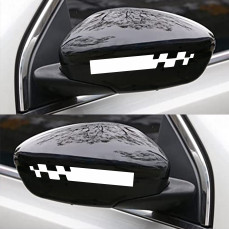 Set 2 Adesivi STRISCE SPECCHIETTI ESTERNI AUTO-CAR universali disponibili in moltissimi colori ANCHE FLUO Cod.1880