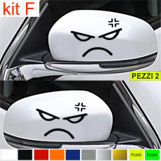KIT F Set 2 Adesivi FACCIA...