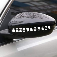 Set 2 Adesivi SPEED CERCHI SPECCHIETTI ESTERNI AUTO-CAR universali disponibili in moltissimi colori ANCHE FLUO Cod.2215