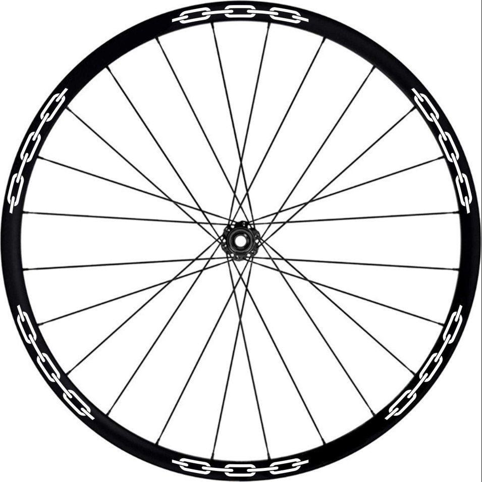Adesivo INDIGOS JDM Mountain Bike Biker – Decalcomania Tagliata 96x88 Mm – Per Auto, Laptop, Vetro