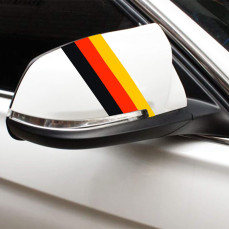 Fascia banda adesiva bandiera Germania Tedesca stelle strisce in 10 misure 2112G