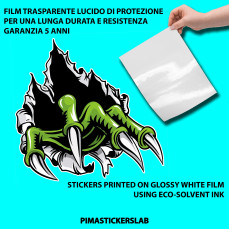 Kit grafica 3 adesivi completi TRICOLORE compatibile con PIAGGIO VESPA GTV GTS P150 primavera sprint cod.2129