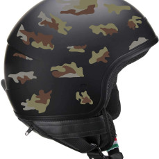 Kit 26 Adesivi camouflage militare stella Casco Moto bici MARRONE-VERDE c.2252