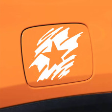 Kit Adesivo Stella Militare VINTAGE sportello tappo serbatoio Fuoristrada 4X4 Renegade Offroad Stickers auto decal cod. 2288