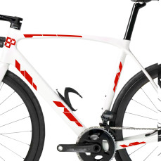 Grafiche 10 adesivi per TELAIO BICI MTB Mountain Bike adattabili a tutti i telai, vari colori ANCHE FLUO Cod.2190