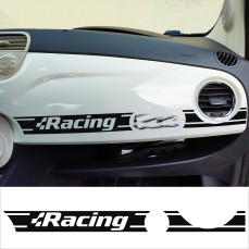 Adesivo CRUSCOTTO compatibile con FIAT 500 fiat cinquecento Sticker Auto plancia grafiche decalcomania vinile c.2436