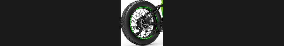 Adesivi Cerchioni Moto Set Completo per 2 Ruote 17 Pollici
